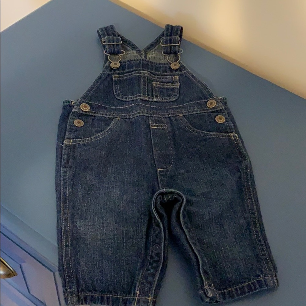 Denim overalls